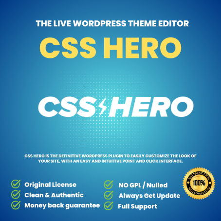 CSS Hero Lifetime PRO