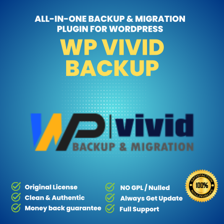 WP Vivid backup and migration plugin Ultimate plan